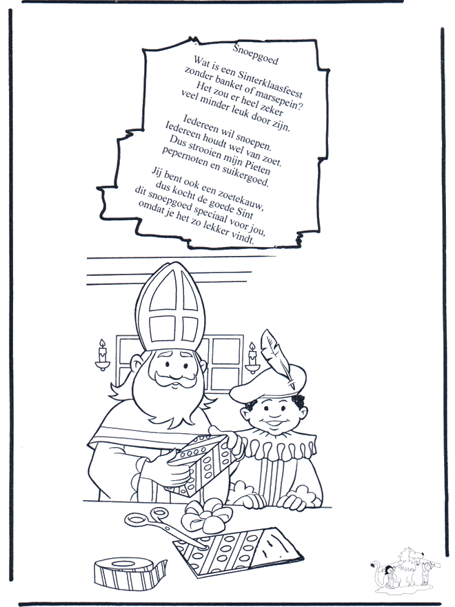 Gedicht Sinterklaas