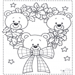 Jul - Little x-mas bears