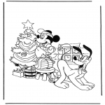 Jul - Mickey with christmastree