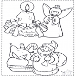 Jul - X-mas coloringpage 2