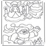 Jul - X-mas coloringpage 3